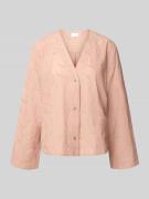 Overhemdblouse met knoopsluiting