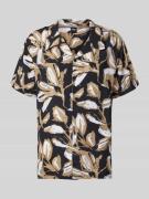 Relaxed fit vrijetijdsoverhemd met all-over motief