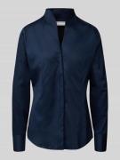 Overhemdblouse met kelkkraag, model 'Ruby'