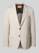 Slim fit colbert met 2 knopen, model 'Anello'