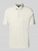 Poloshirt met korte knoopsluiting