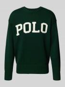 Gebreide pullover met ronde hals