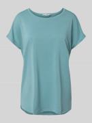 T-shirt van modalmix met ronde hals