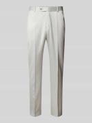 Regular fit pantalon met persplooien