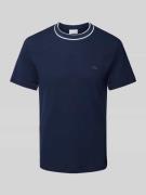 Regular fit T-shirt van katoenmix