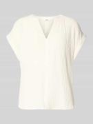 Loose fit blouseshirt van viscosemix