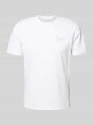T-shirt met labelprint