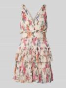 Cocktailjurk met V-hals