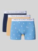 Boxershort met elastische band met logo in een set van 3 stuks