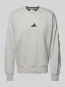 Sweatshirt met labelstitching