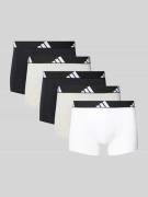 Boxershort met elastische band met logo in een set van 5 stuks