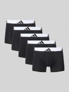 Boxershort met elastische band met logo in een set van 5 stuks