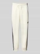 Relaxed fit sweatpants met logostitching, model 'Stadium'