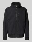 Regular fit blouson met waterafstotende functie