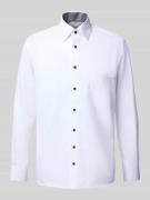 Modern fit zakelijk overhemd met kentkraag