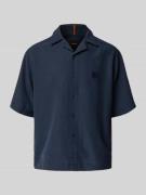 Relaxed fit vrijetijdsoverhemd van lyocellmix, model 'LAPISY'