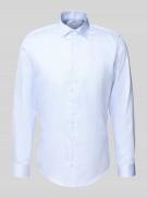 Slim fit zakelijk overhemd met kentkraag