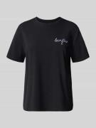 T-shirt met motiefprint, model 'NORA'