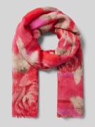 Sjaal van een mix van viscose en linnen, model 'ROSE'