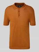 Regular fit poloshirt van pure viscose, model 'VADIM'