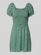 Getailleerde mini-jurk van pure viscose, model '30 BERYL'