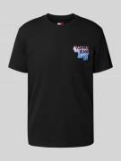 Regular fit T-shirt van puur katoen