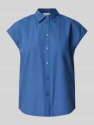 Relaxed fit overhemdblouse van puur katoen