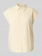 Relaxed fit overhemdblouse van puur katoen