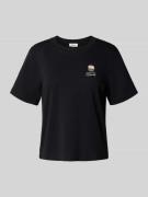 Regular fit T-shirt van puur katoen