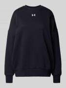 Oversized sweatshirt met ribboorden