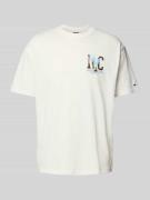 Regular fit T-shirt van puur katoen