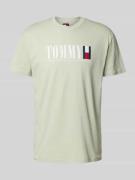 Regular fit T-shirt van puur katoen