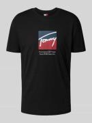 Regular fit T-shirt van puur katoen