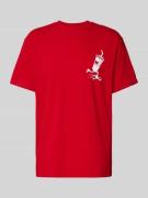 Regular fit T-shirt van puur katoen
