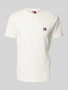 Regular fit T-shirt van puur katoen