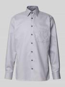 Modern fit zakelijk overhemd met kentkraag