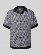 Regular fit poloshirt van lyocell, model 'CAO'