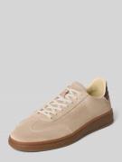 Sneakers van leer met vetersluiting, model 'Cuzmo'