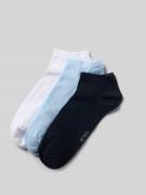 Sneakersokken met labelprint in een set van 5 paar