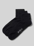 Sokken met labelprint in een set van 3 paar