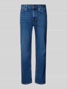 Regular fit jeans van katoenmix