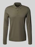 Regular fit poloshirt met knoopsluiting