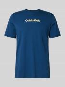 Regular fit T-shirt met logoprint, model 'Class'