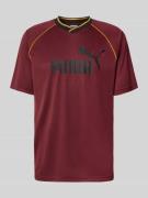 T-shirt met labelprint