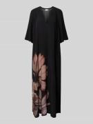 Maxi-jurk met V-hals