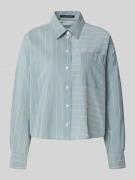 Regular fit blouse met borstzak