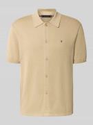 Regular fit overshirt van puur gebreid katoen