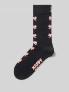 Sokken met motiefstitching, model 'Bow'