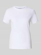 T-shirt met ronde hals, model 'Ada'