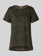 Regular fit T-shirt van puur katoen